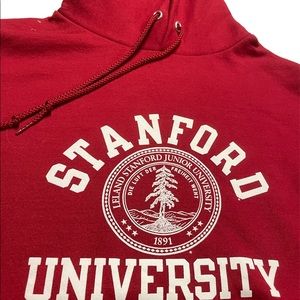 Retro Stanford University Champion Hoodie Women’s College Bookstore Small Soft